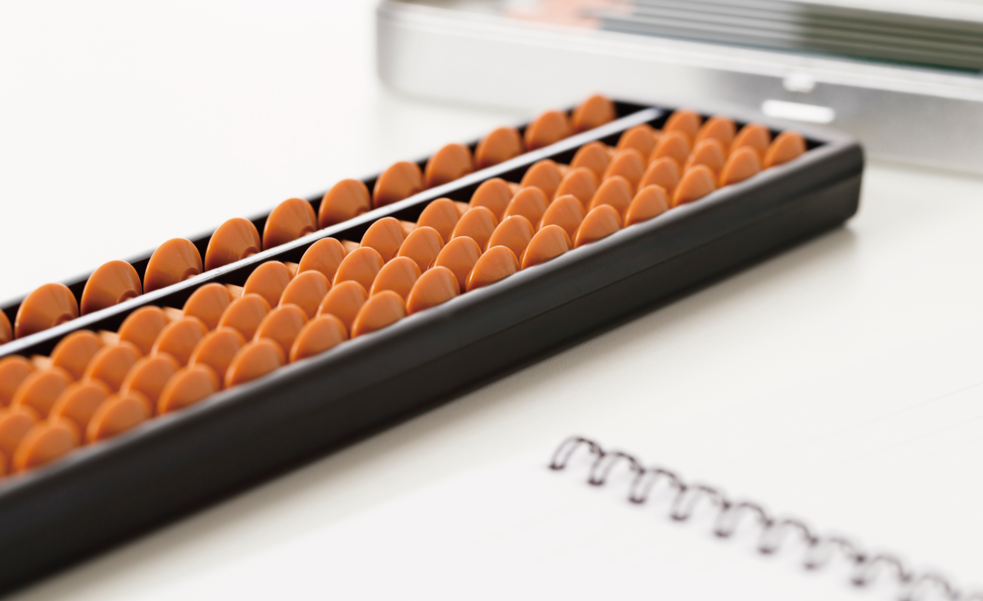 ソロバンとノート